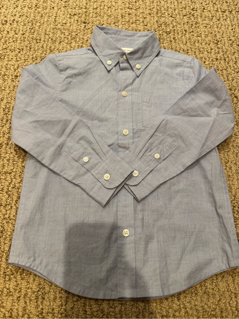 Janie and Jack light blue chambray shirt